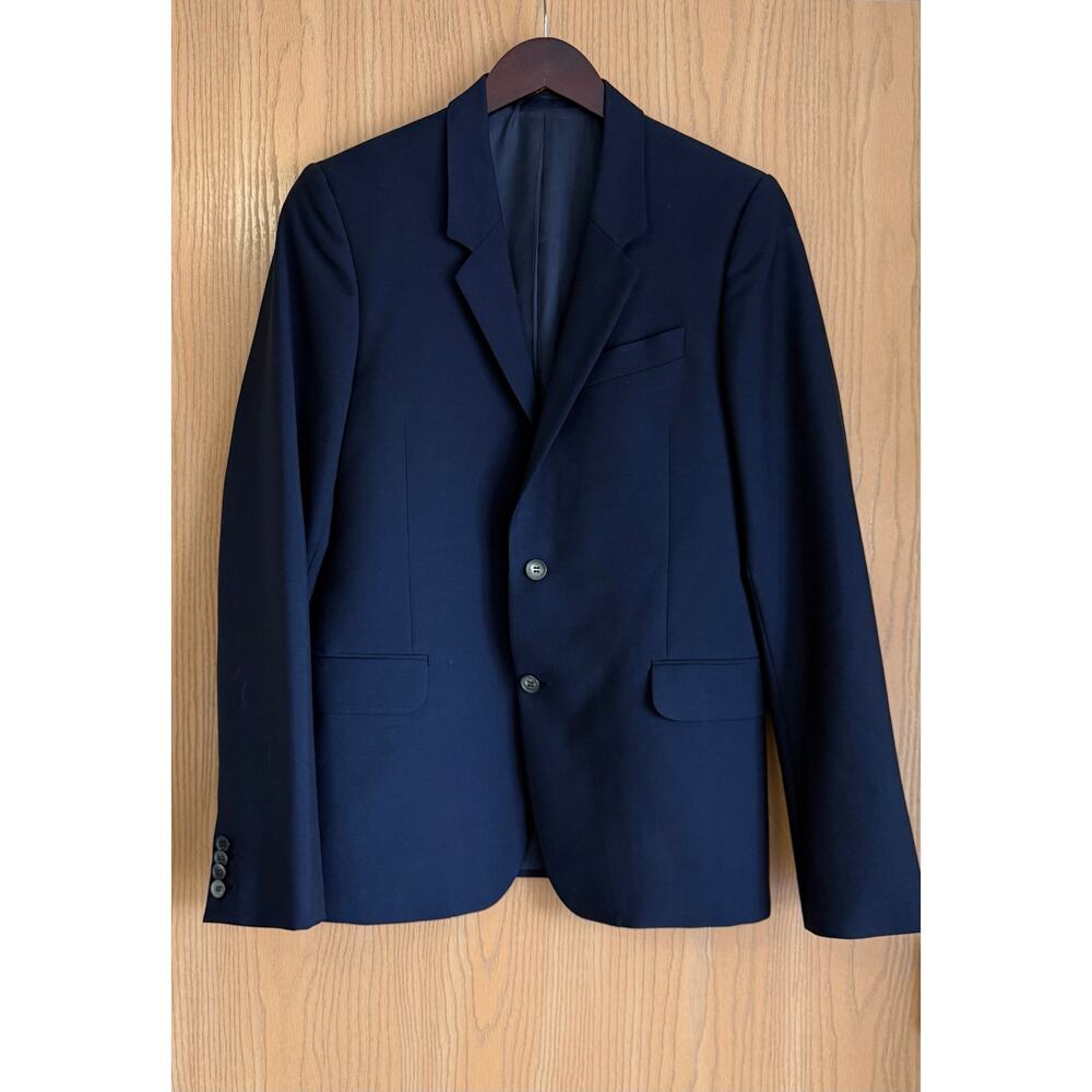 Alexander McQueen | Men’s 50 (Large) | Navy Blazer Wool Mohair Sport Coat